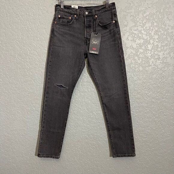 Levi’s 501 Skinny Jeans 27x30 - Picture 2 of 9